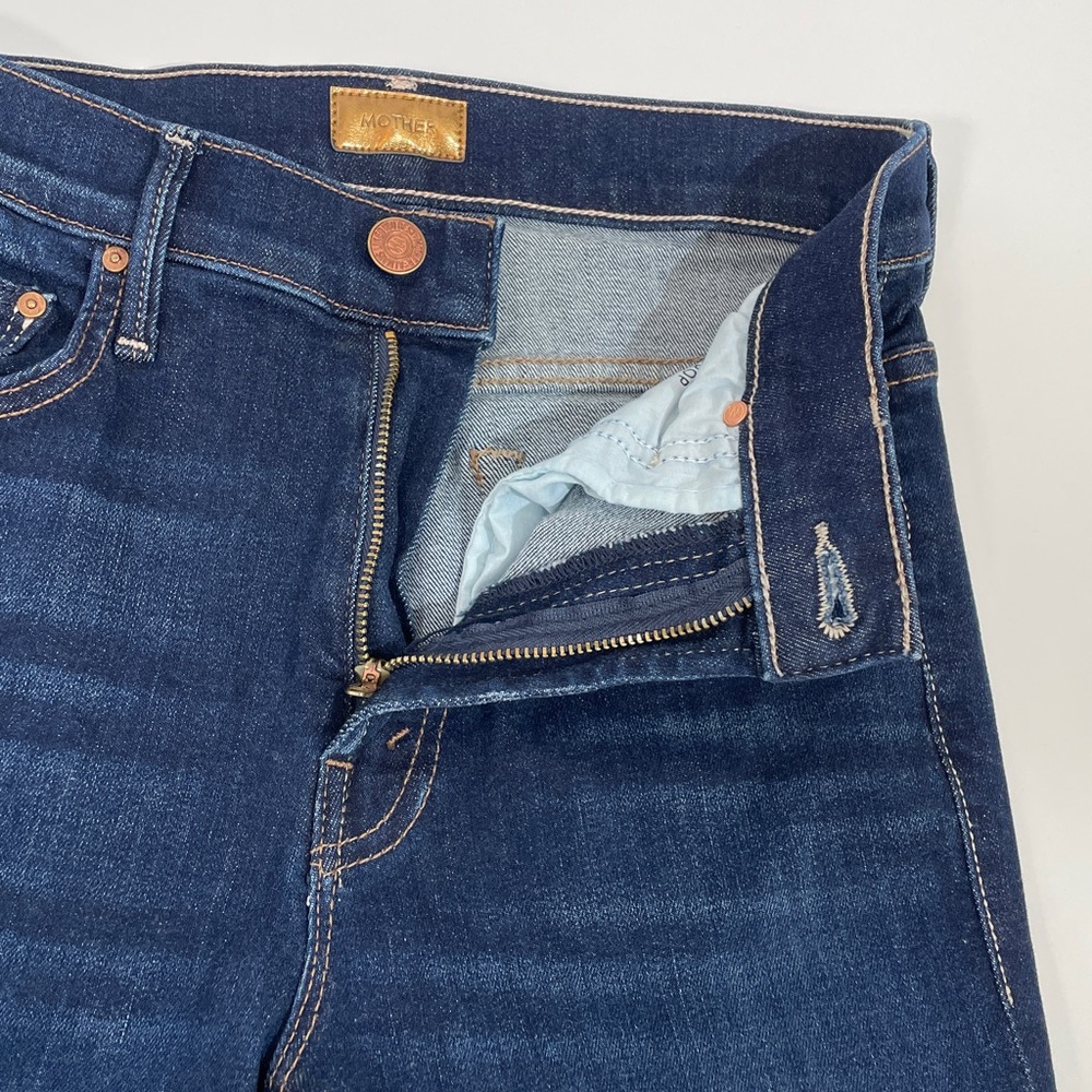 MOTHER JEANS The Insider Crop Step Fray Size 24 Off Limits EUC Like New - Picture 13 of 13